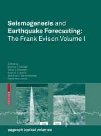 Seismogenesis and Earthquake Forecasting : The Frank Evison, Vol. 1 (Pageoph Topical Volumes)