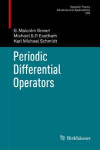 Periodic Differential Operators (Operator Theory: Advances and Applications) （2013）