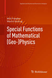 Special Functions of Mathematical (Geo-)Physics (Applied and Numerical Harmonic Analysis) （2013）