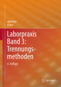 Laborpraxis Band 3: Trennungsmethoden （6TH）