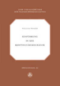 Einführung in die Kontinuumsmechanik (Lehr- und Handbücher der Ingenieurwissenschaften)