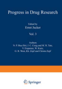 Fortschritte der Arzneimittelforschung / Progress in Drug Research / Progrès des Recherches Pharmaceutiques : Vol. 3 (Progress in Drug Research)