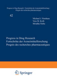 Progress in Drug Research / Fortschritte der Arzneimittelforschung / Progrès des recherches pharmaceutiques (Progress in Drug Research)