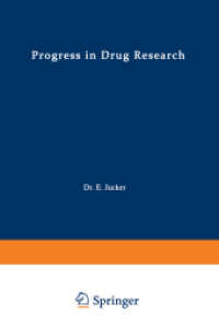 Progress in Drug Research / Fortschritte der Arzneimittelforschung / Progrès des recherches pharmaceutiques (Progress in Drug Research)