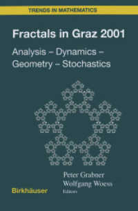 Fractals in Graz 2001 : Analysis — Dynamics — Geometry — Stochastics (Trends in Mathematics)