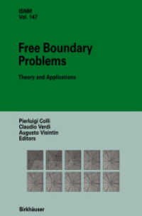 Free Boundary Problems : Theory and Applications (International Series of Numerical Mathematics)