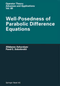 Well-Posedness of Parabolic Difference Equations (Operator Theory: Advances and Applications)
