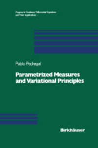 Parametrized Measures and Variational Principles (Progress in Nonlinear Differential Equations and Their Applications)