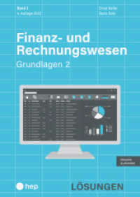 Finanz- und Rechnungswesen - Grundlagen 2 (Print inkl. digitaler Ausgabe) : Lösungen （4. Aufl. 2022. 176 S. 210.00 mm）