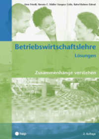 Betriebswirtschaftslehre Lösungen, (Neuauflage 2022) （2. Aufl. 2022. 192 S. 29.7 cm）