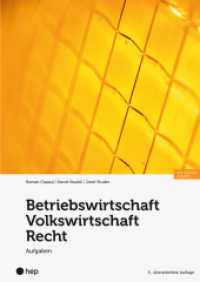 Betriebswirtschaft/Volkswirtschaft/Recht - Aufgaben (Print inkl. E-Book Edubase, Neuauflage 2024) : Aufgaben （5. Aufl. 2024. 176 S. 297.00 mm）
