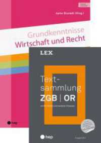 Spezialangebot "Textsammlung ZGB | OR" und "Grundkenntnisse Wirtschaft und Recht" （4. Aufl. 2025. 1876 S. 297.00 mm）