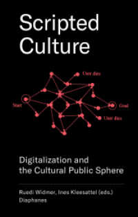 Scripted Culture - Digitalization and the Cultural Public Sphere : Digitalization and the Cultural Public Sphere （2018. 288 S. 60 farb. Abb. 20 cm）
