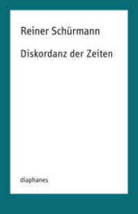 Diskordanz der Zeiten (TransPositionen) （2024. 210 S. 21 cm）