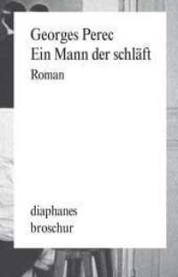 Ein Mann der schl&auml;ft (Broschur)