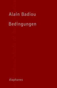 Bedingungen (TransPositionen) （2011. 416 S. 21 cm）