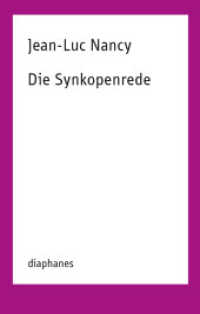 Die Synkopenrede (TransPositionen) （2017. 192 S. 21 cm）
