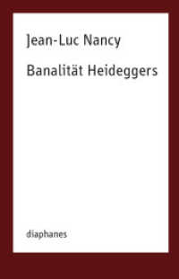Banalität Heideggers (TransPositionen) （2017. 82 S. 18.5 cm）