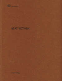 Beat Rothen : Dtsch.-Engl. (De aedibus Bd.40) （2011. 92 S. 56 Abbildungen, 52 Pläne. 29 cm）