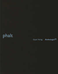 phalt (Anthologie Bd.22) （1. Aufl. 2012. 52 S. 42 Pläne und Skizzen. 21 cm）