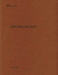Jean-Paul Jaccaud (De aedibus Bd.62) （2016. 124 S. 29 cm）