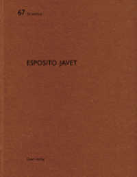 Esposito Javet (De aedibus) （2017. 100 S. 90 Abbildungen und 74 Skizzen/Pläne. 29 cm）