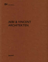 Aebi & Vincent (De aedibus) （2020 168 S. 69 Skizzen/Pläne 29 cm）
