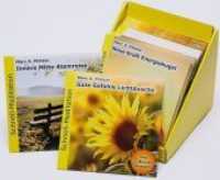 3 x 5 Schnell-Meditationen, 15 Audio-CDs : Neue Kraft Energiekugel; Gute Gefühle Lichtdusche; Innere Mitte Atemreise. Gesprochen vom Autor. 15 Min. (Schnell-Meditation) （1. Aufl. 2014. 135 x 135 mm）
