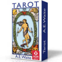 Tarot of A.E. Waite (Blue Edition, Pocket, Spanish) （2023. 78 S. 8.9 cm）