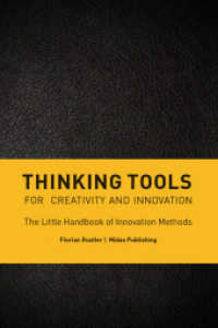 Thinking Tools for Creativity and Innovation : The Little Handbook on Innovation Methods （2026. 320 S. 185 mm）