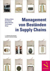 Management von Beständen in Supply Chains （2. Aufl. 2024. 288 S. 24 cm）