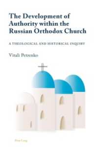 The Development of Authority within the Russian Orthodox Church : A Theological and Historical Inquiry