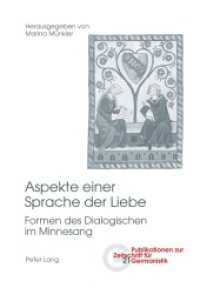 Aspekte einer Sprache der Liebe : Formen des Dialogischen im Minnesang (Publikationen zur Zeitschrift für Germanistik .21)