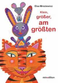 Klein, größer, am größten : - ein robustes Pop-up-Buch mit 3 D-Figuren und einer aufklappbaren Seite. Ein Pappbilderbuch für Kinder ab 12 Monaten. Bitte Sicherheitshinweise beachten!. Aufklappbuch. Bilderbuch. . . Pop-up Bu （2025. 10 S. durchgehend farbig illustriert; 3 D-Abbildungen und einer）