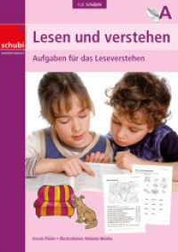 Lesen und verstehen : 1. / 2. Schuljahr A (Lesen und Verstehen) （6. Aufl. 2010. 50 S. 297.00 mm）
