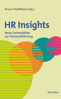 HR Insights : Neue Geistesblitze zur Personalf&uuml;hrung （2026. 240 S.）