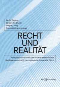 Recht und Realität: Analysen und Perspektiven von Assistierenden des Rechtswissenschaftlichen Instituts der Universität Zürich