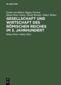 Gesellschaft und Wirtschaft des Römischen Reiches im 3. Jahrhundert : Studien zu ausgewählten Problemen