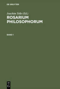 Rosarium philosophorum, 2 Teile : Ein alchemisches Florilegium des Spätmittelalters. Faksimile der illustrierten Erstausgabe, Frankfurt 1550 （1992. 462 S. 28 b/w ill. 240 mm）