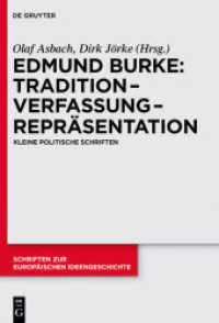 Tradition - Verfassung - Repräsentation : Kleine politische Schriften. (Schriften zur europäischen Ideengeschichte 8)