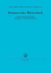 Pommersches Wörterbuch. BAND II, 4. Lieferung Pa(m)panischke bis puje (Pommersches Wörterbuch BAND II, 4. Lieferung) （2012. 64 S.）