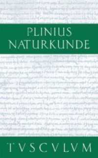 Cajus Plinius Secundus d. Ä.: Naturkunde / Naturalis historia libri XXXVII. Bücher XXIX/XXX Medizin und Pharmakologie, Heilmittel aus dem Tierreich : Lateinisch - deutsch (Sammlung Tusculum) （2011. 335 S. Zahlr. Abb. 18 cm）