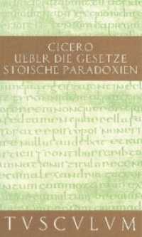 De legibus / Ueber die Gesetze (Sammlung Tusculum) -- Hardback (German Language Edition) （3rd ed.）