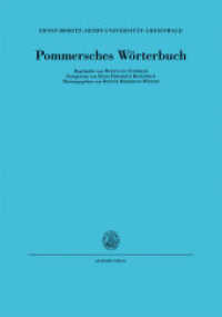 Pommersches Wörterbuch. BAND II, 5. Lieferung Pujknüppel bis Ros' (Pommersches Wörterbuch BAND II, 5. Lieferung) （2013. 64 S. 1 b/w ill.）