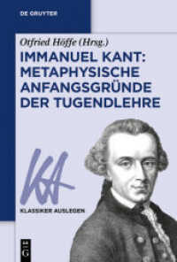 Immanuel Kant: Metaphysische Anfangsgründe der Tugendlehre (Klassiker Auslegen 58)