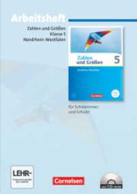 Zahlen und Größen - Nordrhein-Westfalen Kernlehrpläne - Ausgabe 2013 - 5. Schuljahr : Arbeitsheft mit eingelegten Lösungen und CD-ROM (Zahlen und Größen) （2013. 64 S. 29.6 cm）