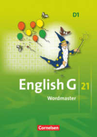 English G 21, Ausgabe D. 1 English G 21 - Ausgabe D - Band 1: 5. Schuljahr : Wordmaster mit Lösungen - Vokabellernbuch (English G 21) （Nachdr. 2006. 56 S. m. Abb., Beil.: Lösungen. 29.5 cm）
