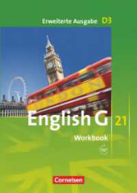 English G 21 - Erweiterte Ausgabe D - Band 3: 7. Schuljahr : Workbook mit Audios online (English G 21) （1. Aufl. Nachdr. 2012. 79 S. 29.7 cm）