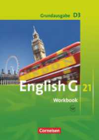 English G 21 - Grundausgabe D - Band 3: 7. Schuljahr : Workbook mit Audios online (English G 21) （2008. 79 S. 29.7 cm）