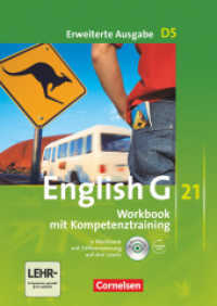 English G 21 - Erweiterte Ausgabe D - Band 5: 9. Schuljahr : Workbook mit CD-ROM (e-Workbook) und Audios online - Mit Wörterverzeichnis zum Wortschatz der Bände 1-5 (English G 21) （2010. 80 S. 29.7 cm）